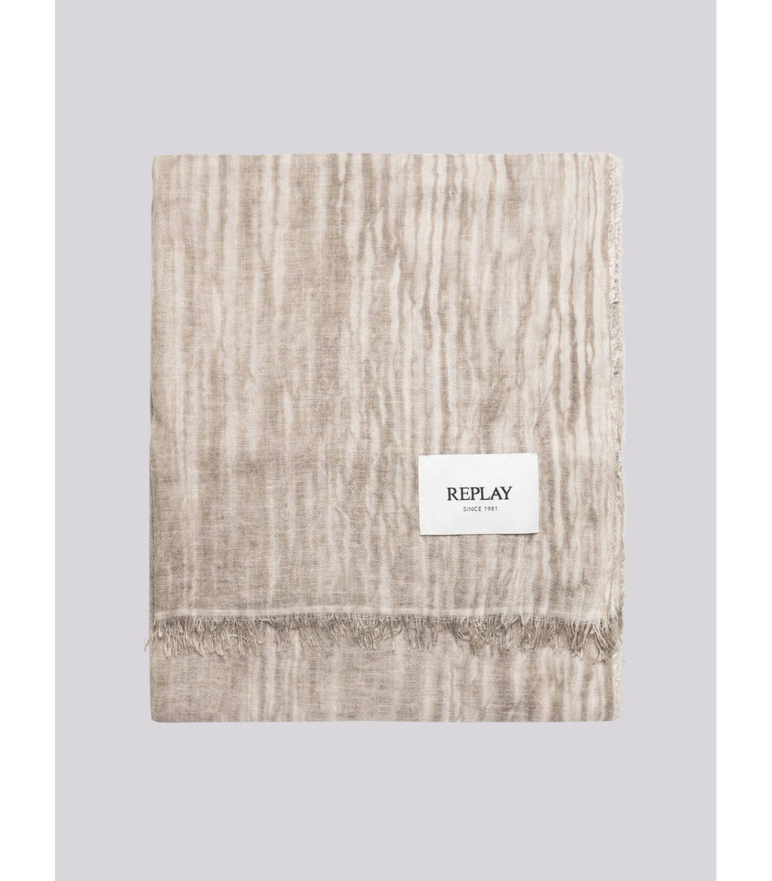 ウールブレンド フェードストール 詳細画像 ベージュ 2